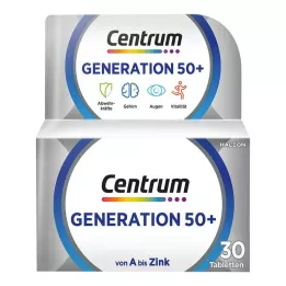 Centrum Geração 50 + comprimidos, 30 unidades