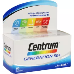 CENTRUM Geração 50+ Comprimidos, 60 Cápsulas