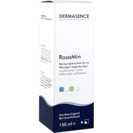 DERMASENCE Emulsão de limpeza RosaMin, 150 ml
