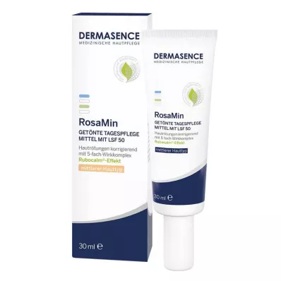 Creme de dia com cor Dermasence Rosamin médio LSF 50 creme, 30 ml Creme de dia com cor Dermasence Rosamin médio LSF 50 creme, 30 ml