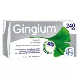 GINGIUM 240 mg comprimidos revestidos por película, 80 unidades