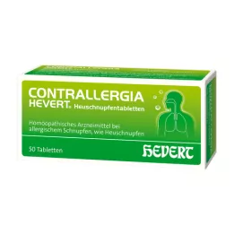 CONTRALLERGIA Hevert Hay Fever Tablets, 50 unid