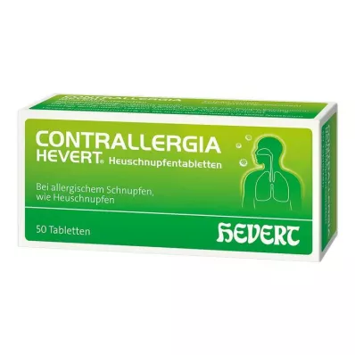 Contralergia Hevert comprimidos para febre do feno, 50 unidades Contralergia Hevert comprimidos para febre do feno, 50 unidades