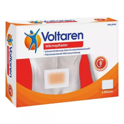 VOLTAREN Costas em gesso térmico, 4 peças VOLTAREN Costas em gesso térmico, 4 peças