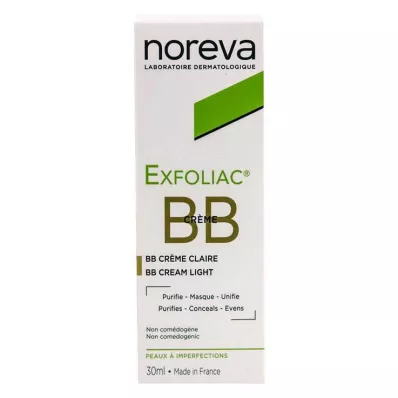 NOREVA Exfoliac tinted BB-creme light, 30 ml