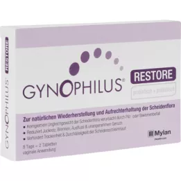 GYNOPHILUS restaurar comprimidos vaginais, 2 peças