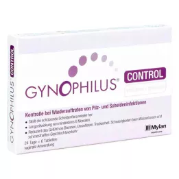 GYNOPHILUS CONTROL Comprimidos vaginais, 6 unid