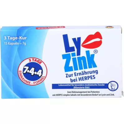 LY ZINK GEGEN HERPES Cápsulas, 15 unidades