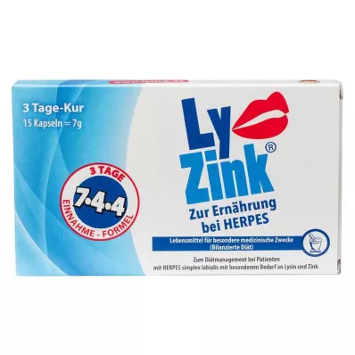 LY ZINK GEGEN HERPES Cápsulas, 15 unidades