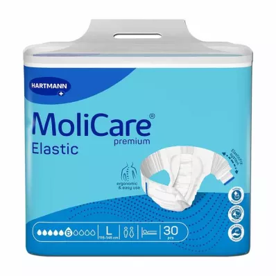 MoliCare® Premium Elastic Slip 6 gotas tamanho L, 30 unid