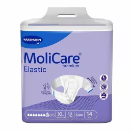 MoliCare® Premium Elastic Briefs 8 gotas tamanho XL, 14 unid