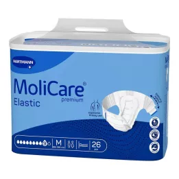 MoliCare® Premium Elastic Briefs 9 gotas tamanho M, 26 unid