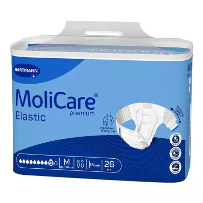 MoliCare® Premium Elastic Briefs 9 gotas tamanho M, 26 unid