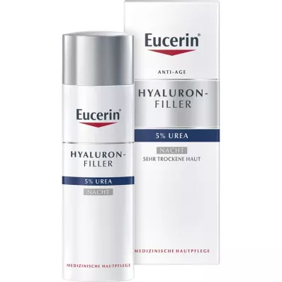 EUCERIN Anti-Age Hyaluron-Filler UREA Creme de noite, 50 ml