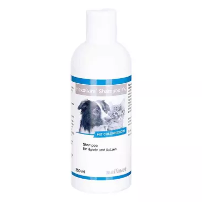 Shampoo Hexocare 1% para cães e gatos (250 ml) Shampoo Hexocare 1% para cães e gatos (250 ml)