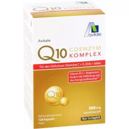 COENZYM Q10 100 mg cápsulas+vitaminas+minerais, 120 unid