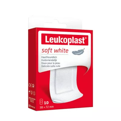 Tiras macias Leukoplast 38x72 mm, 10 peças Tiras macias Leukoplast 38x72 mm, 10 peças