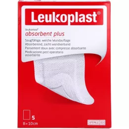 LEUKOPLAST Penso estéril Leukomed 8x10 cm para feridas, 5 unidades