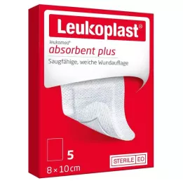 LEUKOPLAST Penso estéril Leukomed 8x10 cm para feridas, 5 unidades