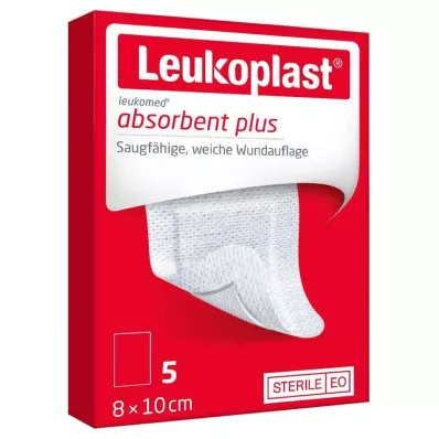 LEUKOPLAST Penso estéril Leukomed 8x10 cm para feridas, 5 unidades