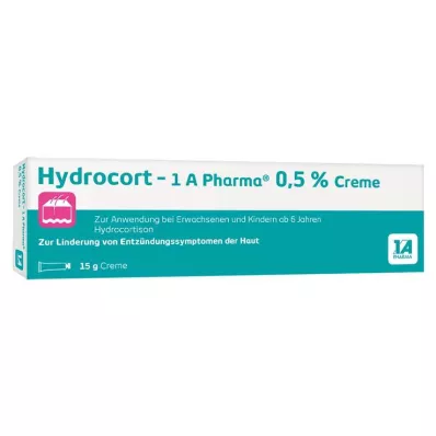 Hydrocort - 1 A Pharma® creme 0,5%, 15 g