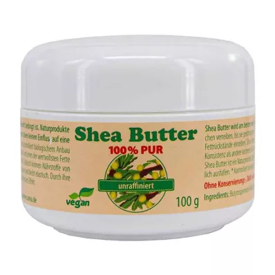 Manteiga de karité não refinada 100% pura, 100 g Manteiga de karité não refinada 100% pura, 100 g