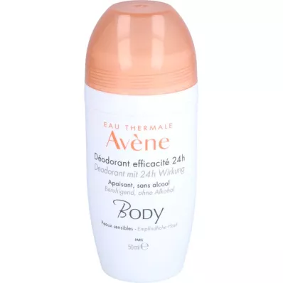 AVENE Desodorizante corporal com efeito 24h, 50 ml