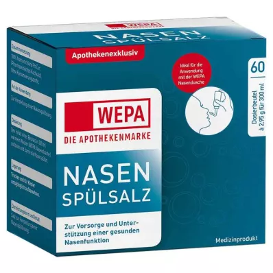 WEPA Sal para lavagem nasal, 20X2,95 g