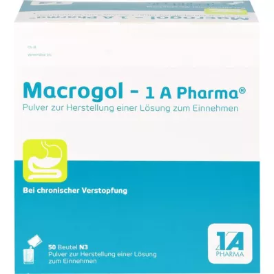 MACROGOL-1A Pharma Plv.z.Her.e.Lsg.z.nehmen, 50 unid
