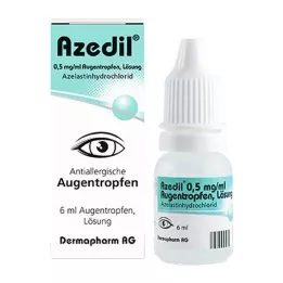 Azedil® com colírio de azelastina, 6 ml