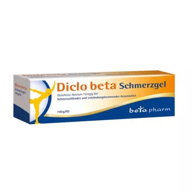 Gel analgésico Diclo Beta, 100 g