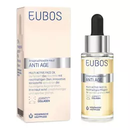 EUBOS ANTI-AGE Óleo facial multiactivo, 30 ml