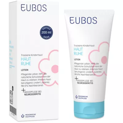 EUBOS KINDER Loção de descanso para a pele, 200 ml