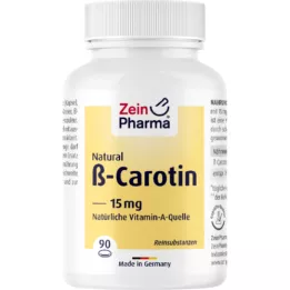 BETA CAROTIN NATURAL 15 mg ZeinPharma cápsulas moles, 90 unid