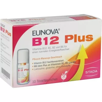 EUNOVA Frasco de B12 Plus, 10X8 ml