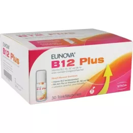 EUNOVA Frasco de B12 Plus, 30X8 ml