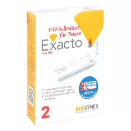 Autoteste Exacto Hiv para casais (1 peça)