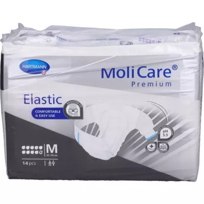 MOLICARE Cuecas Elásticas Premium 10 gotas tamanho M, 14 unidades