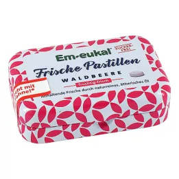 EM-EUKAL Pastilhas frescas de bagas silvestres sem açúcar, 20 g