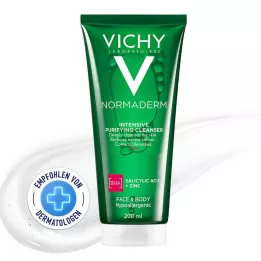 VICHY NORMADERM Gel de limpeza intensivo/R, 200 ml