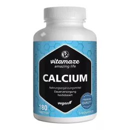 CALCIUM Comprimidos veganos de 400 mg, 180 unidades