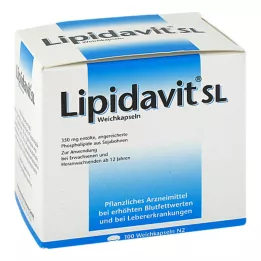 LIPIDAVIT SL Cápsulas moles, 100 pcs