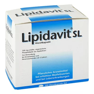 LIPIDAVIT SL Cápsulas moles, 100 pcs LIPIDAVIT SL Cápsulas moles, 100 pcs