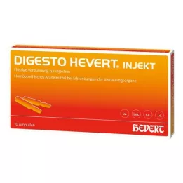 DIGESTO Ampolas de injeção Hevert, 10X2 ml