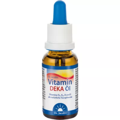 VITAMIN DEKA Gotas de óleo do Dr. Jacob, 20 ml