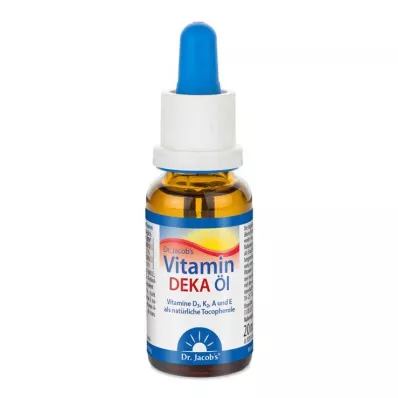 VITAMIN DEKA Gotas de óleo do Dr. Jacob, 20 ml
