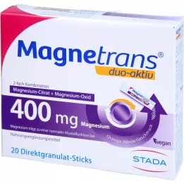 MAGNETRANS duo-aktiv 400 mg sticks, 20 unidades