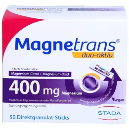 MAGNETRANS duo-aktiv 400 mg sticks, 50 unid