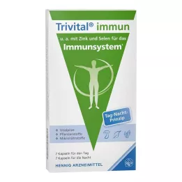 Cápsulas imunológicas trivitais, 14 unidades