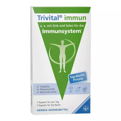 Cápsulas imunológicas trivitais, 14 unidades